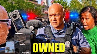 INSANE KARENS & POWER TRIPPING COP LEARN THE HARD WAY!!