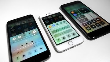 iOS 9 vs iOS 10 vs iOS 11 - A Look Back Comparison