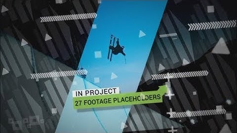 Sport Promo Dynamic Slideshow | After Effects Template | Video Displays