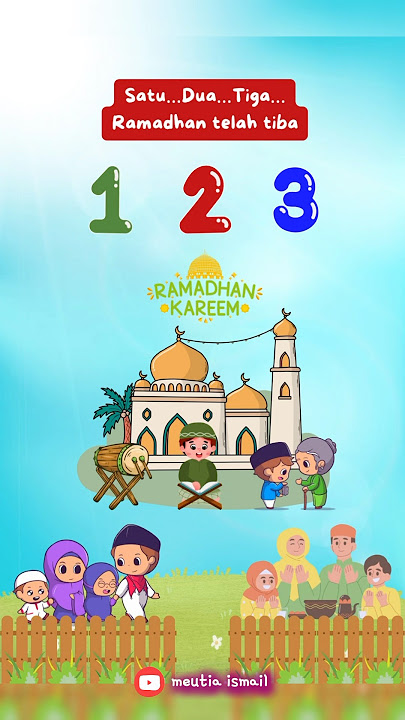 Lagu anak mari kita puasa #ramadhan2025 #lagupuasa #laguanakislami #puasa