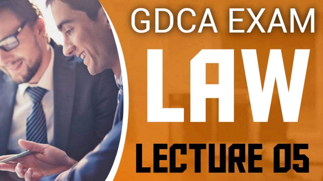 GDCA EXAM LAW LECTURE 05 STATE AIR TO COOPERATIVE YouTube