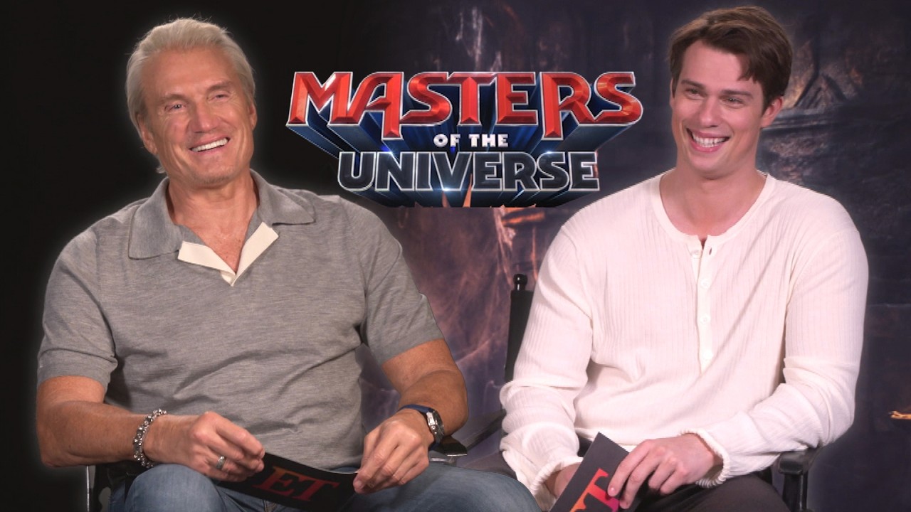 Nicholas Galitzine and OG He-Man Dolph Lundgren Spill Superhero Secrets | Spilling the E-Tea