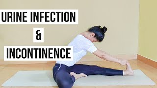 Yoga for Urine Infection \& Incontinence (inability to control urine) l Archie's Yoga