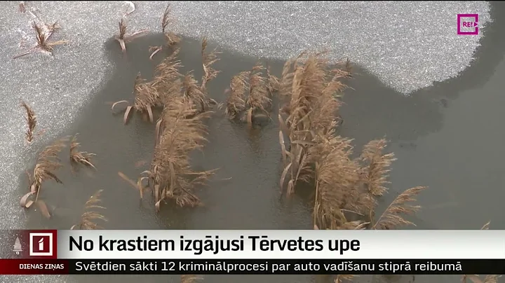 No krastiem izgjusi Trvetes upe