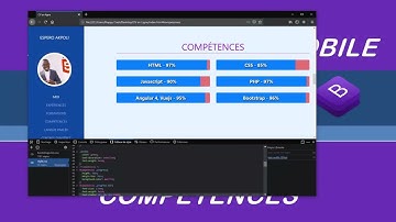 Mudey Formation | Cours 33 Bootstrap Application WEB Mobile, Style competences