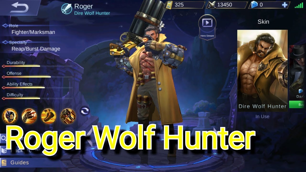 Mobile Legend : roger best hero (build) - YouTube