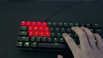 Razer Huntsman Mini Lubed Red Switches