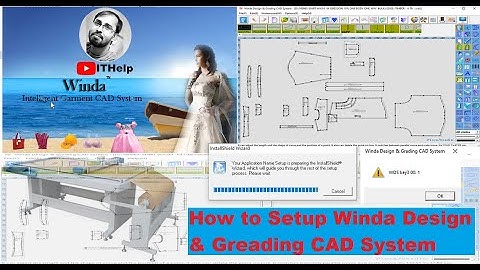 How to setup Winda Garments pattern maker CAD software II How to setup Winda CAD System Software
