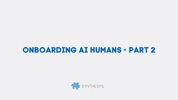 Onboarding AI Humans - part 2