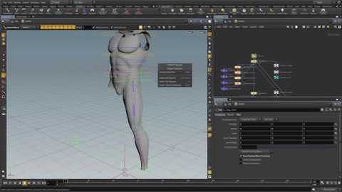 Houdini 16.5 Rigging Series - 05 - Left Leg