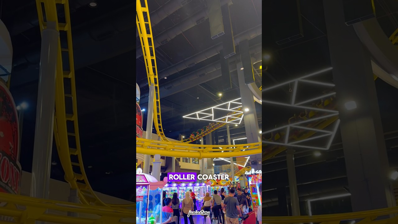 Roller Coaster di Dalam Mall | Timezone Supermall Karawaci 