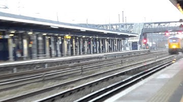 GBRF Class 73 128 & 109 spark through Ashford International with 4 tone.