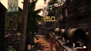 [MW3] Sick 4 kill + Flashed quickscope!
