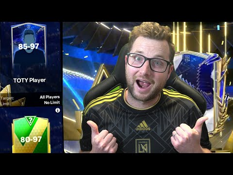 Видео: These Unlimited 85-97 TOTY Exchanges Are So Fun! Massive TOTY Icon Pull in FC Mobile Pack Opening!