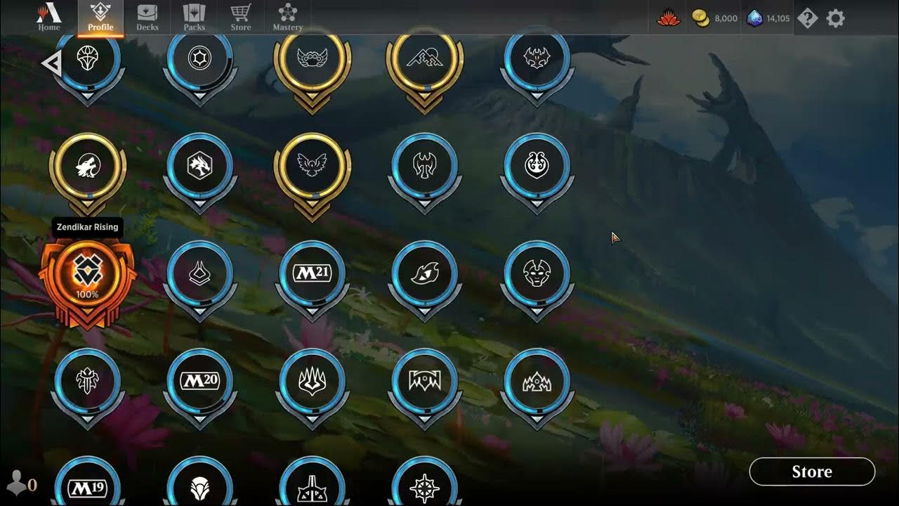 Magic Arena, Set Collection feature and how not to make a UI YouTube