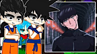 Dragon Ball React to Mash || Mashle Magic And Muscles || Gacha React