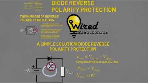 Diode Reverse Polarity Protection (4 of 6): Safeguarding electronics