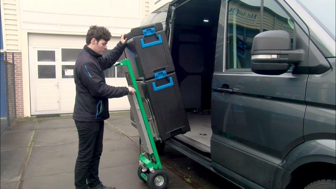 Van Racking ideas VWCrafter with Sortimo workmo, Tillerliftmobile