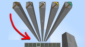 which pickaxe is faster?