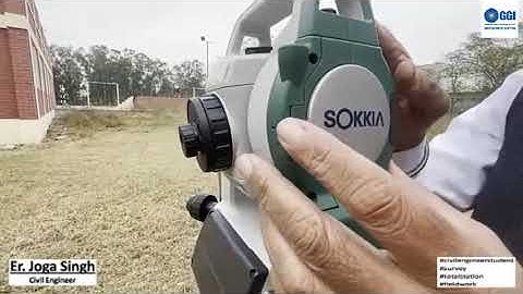 Component parts of Total Station