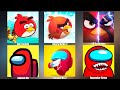 Among Us,Angry Birds,Imposter Crew,AB Evolution,Амонг Ас,Энгри Бердс