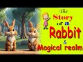 The story of a rabbit   magical realm   story for kids in english  cartoon story in english l l