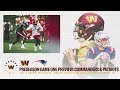 Joint Practice Recap and Commanders vs. Patriots Preview Podcast | Washington Commanders | NFL