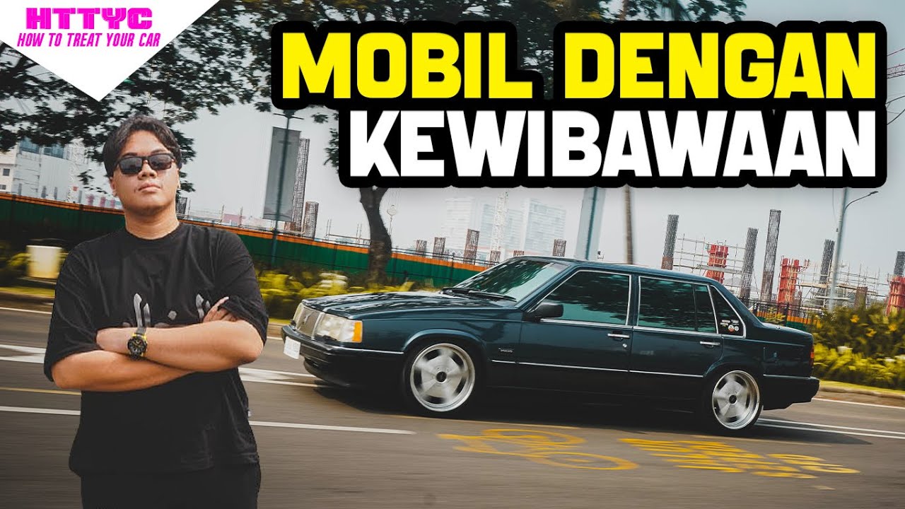 MOBIL TANK CEPER ! BODI MOBIL TEBEL BANGET SAMPE MALES NGEROLL ! MODIFIKASI VOLVO 960 FULL SPEK 1991