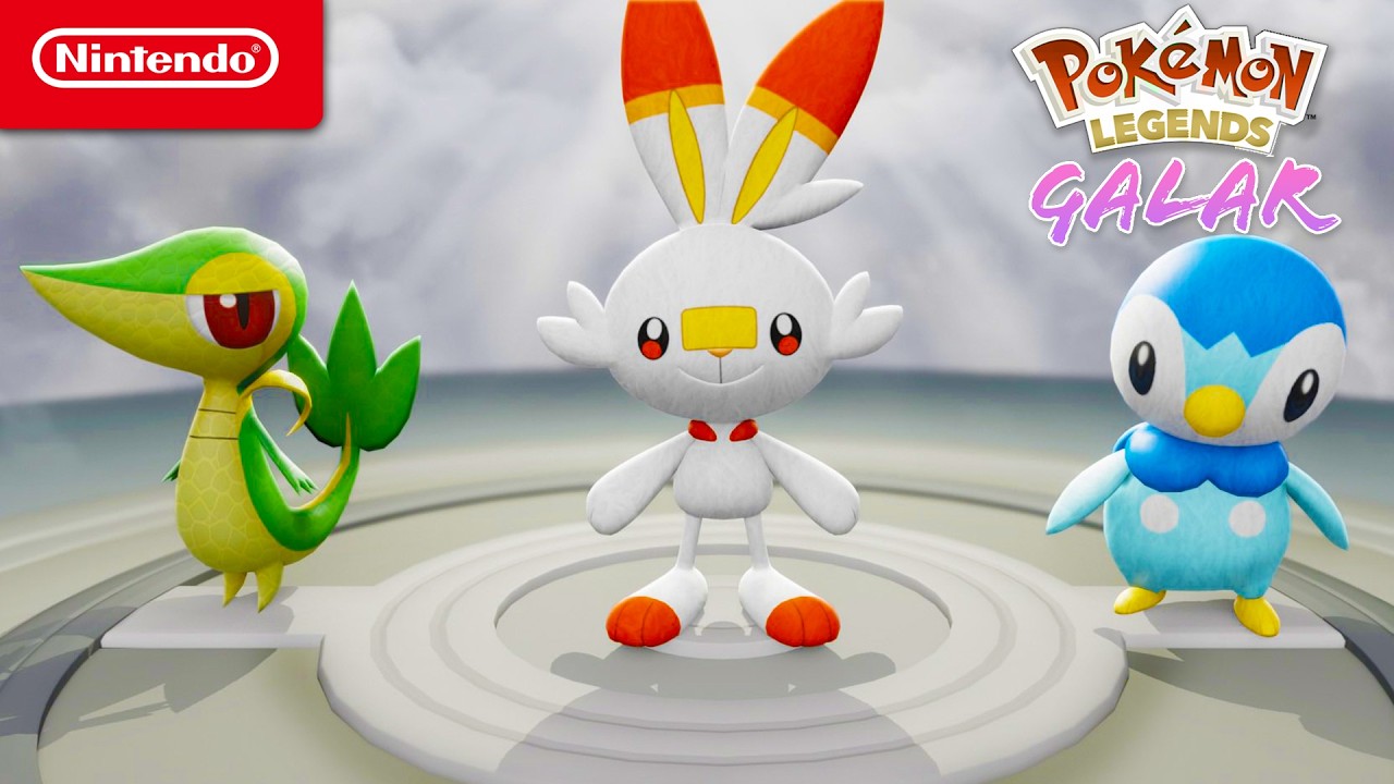 NEW STARTER POKEMON FOR POKEMON LEGENDS GALAR! - YouTube
