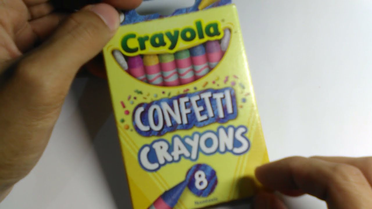 NEW 120 Specialty Crayola Crayons; Confetti, Glitter, Metallic