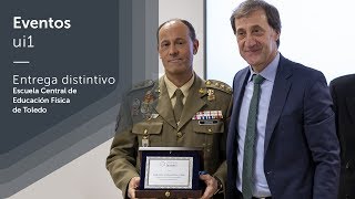 Acto de entrega de la distinción a la ECEF por su centenario