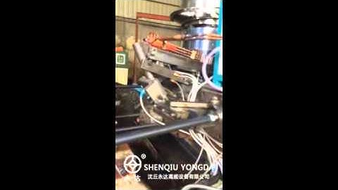 Robot feeder auto bolts induction hot forging production line