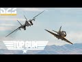 DCS : F-14 Movie | Maverick vs Jester (Top Gun)