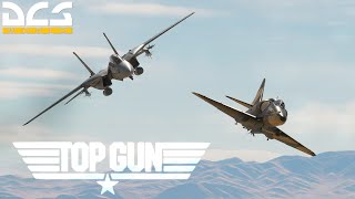 DCS: F14 Movie | Maverick vs Jester (Top Gun)