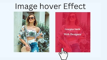 How to make an Image hover using CSS