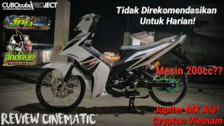 Modifikasi Jupiter Mx Ala² Crypton VIETNAM | Cinematic Video