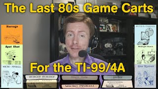 Databiotics: Last Kings of the TI-99/4A Game Cartridge