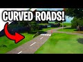 How to make Curved Roads EASY! - Fortnite Creative