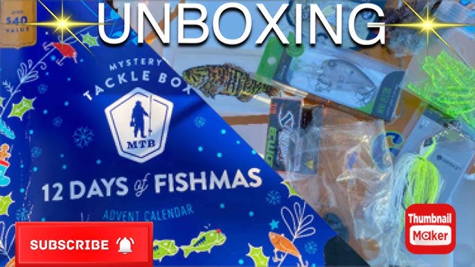 Mystery Tackle Box 12 Days of Fishmas Unboxing - Day 10 @walmart