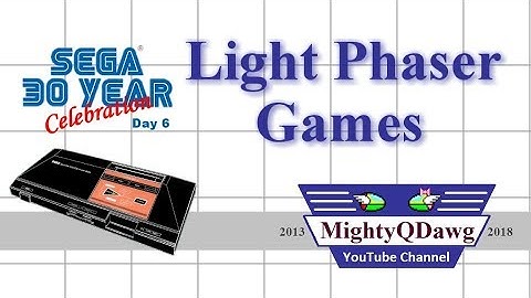 Sega Master System 30 Year Celebration (Day 6): Light Phaser Games