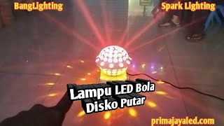 Lampu LED Bola Disko Putar