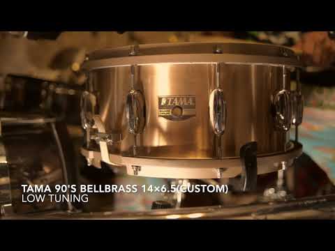 TAMA Bell Brass Snare Compilation