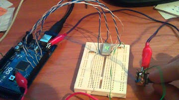 Arduino ADC displayed on a 7 segment display