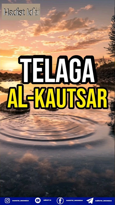 AL KAUTSAR LAKE!! BELONGS TO THE PROPHET ON THE DAY OF JIAMAT #shorts #shortsfeed #shortvideo #sh...