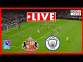 Sunderland Vs Manchester City LIVE Premier League 2025 2026 Match LIVE Today 