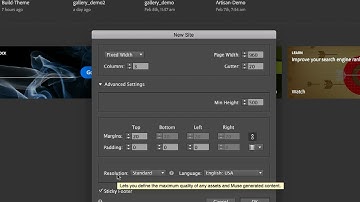 Adobe Muse Quick Start Guide part 5 – New Site Setup Tips | by MuseThemes.com