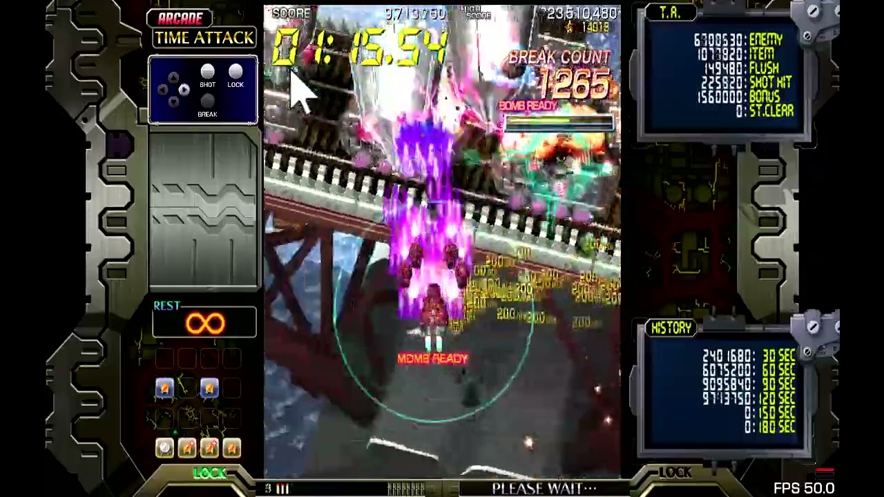 Crimzon Clover World EXplosion】【ARCADE】【タイムアタック】TYPE-Z