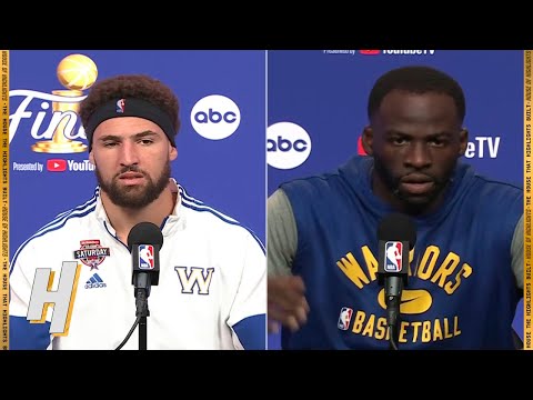 Draymond Green & Klay Thompson Full Interview - Game 2 Preview | 2022 NBA Finals Media Availability