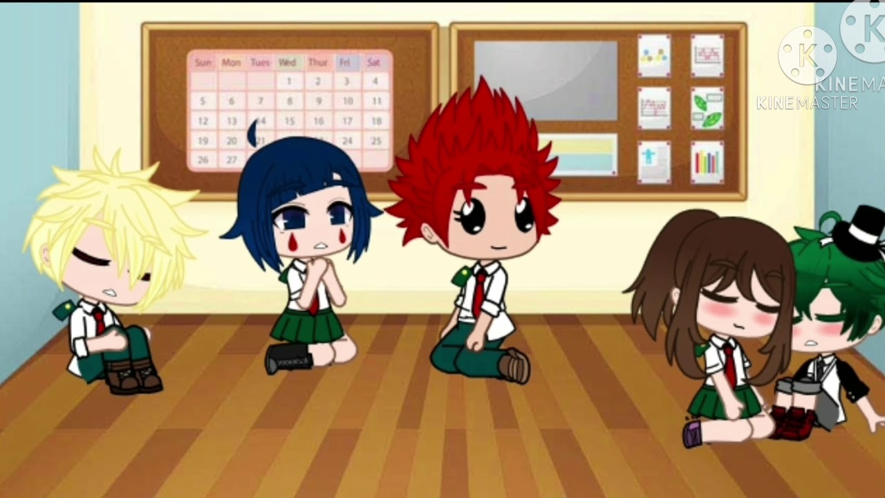 \\Stuck in a room with villain deku// Mha my villain deku AU \\ IzuOcha