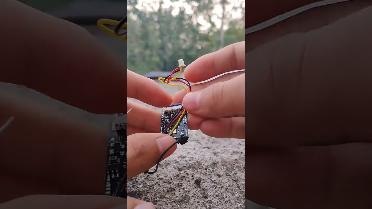 Drone camera repair tasting  